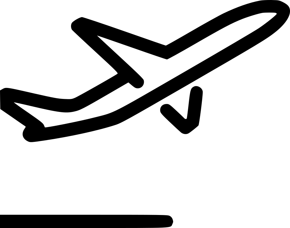 Flight Departure Airport Airplane Comments - Icon (980x770), Png Download