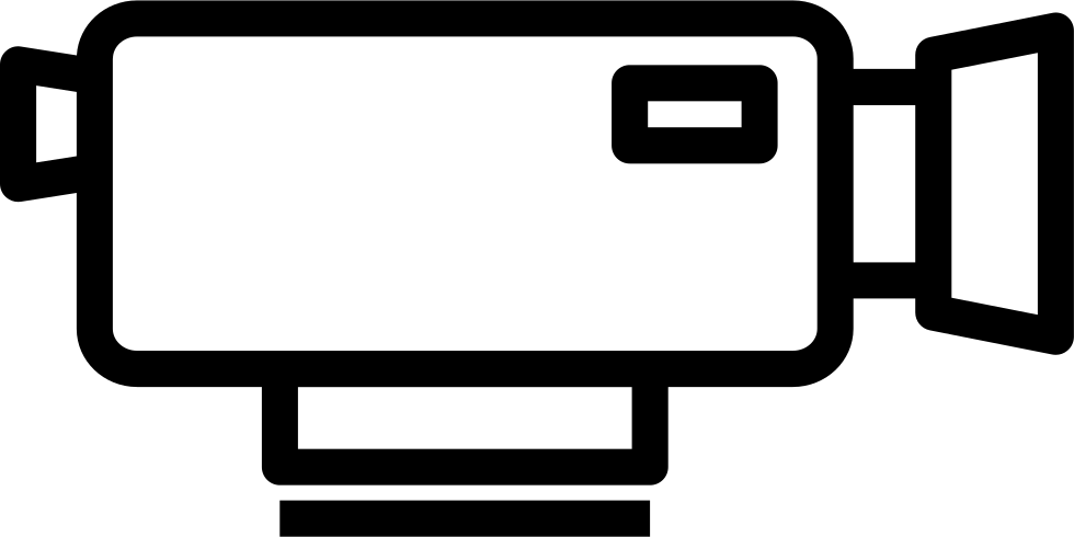 Old Video Camera - Video Camera Png Icon (980x490), Png Download