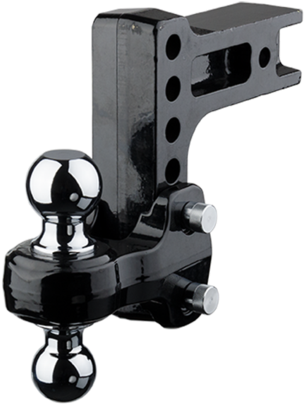 Flash™ Solid Steel Hd Ball Mount - Steel (353x600), Png Download