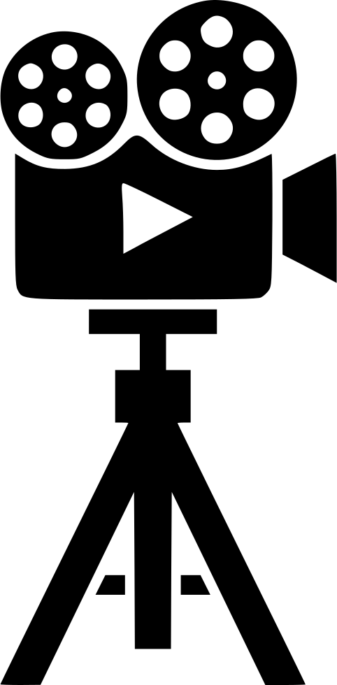 Cctv & Access Control Systems - Video Camera With Stand Png (482x980), Png Download