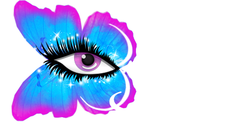 We Want You To Feel Glamorous And Free While Wearing - Eyelashes Butterfly (477x273), Png Download
