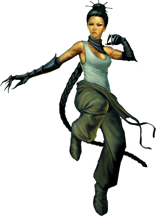 Mei Feng - Malifaux- Rail Crew: The Arcanists/ten Thunders (661x900), Png Download