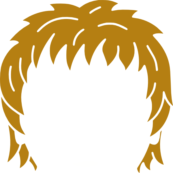 Free Clip Art Hair (600x601), Png Download