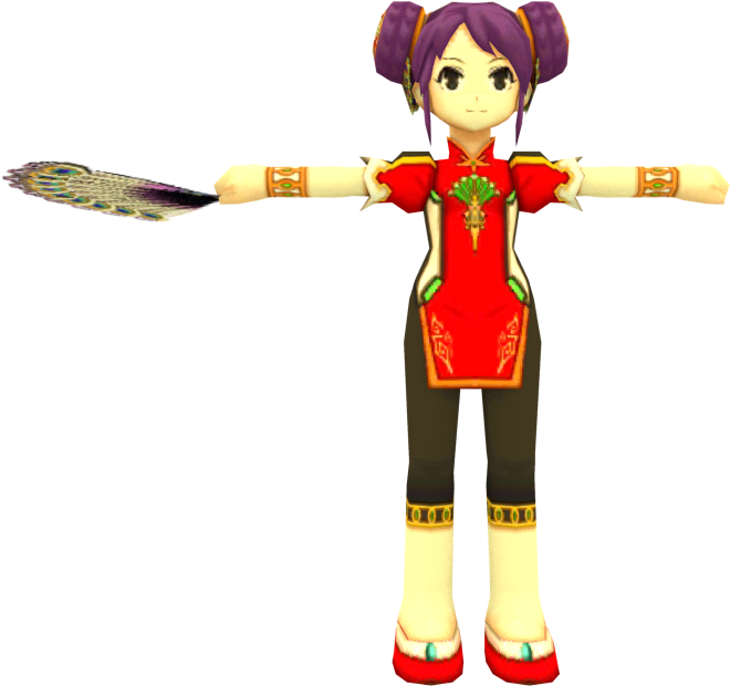 Download Zip Archive - Fossil Fighters Frontier Mei Lian (750x650), Png Download