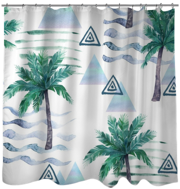 Watercolor Seamless Pattern - Arembepe (400x400), Png Download