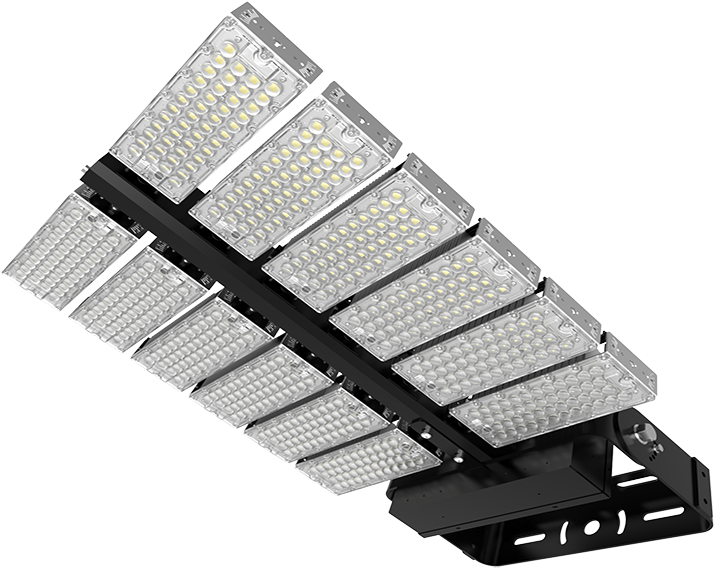 1440w Led High Mast Light,rotatable Module,155lm/w,223200 - Light-emitting Diode (751x707), Png Download