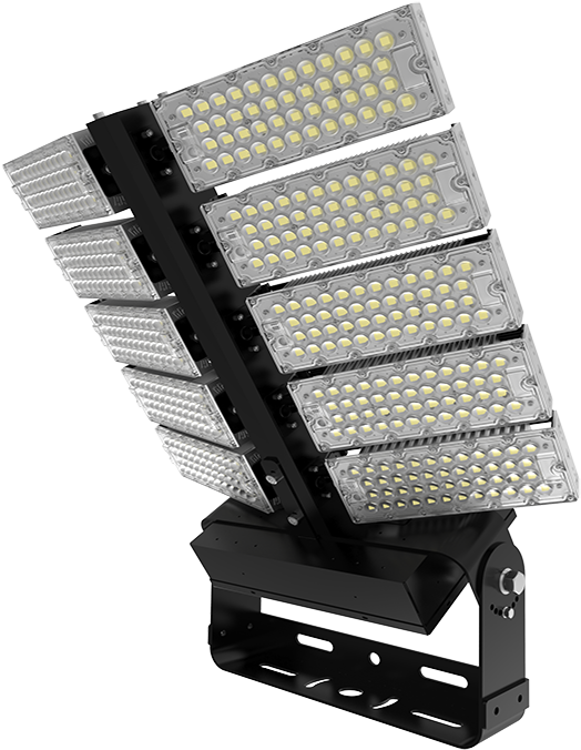 1200w Led High Mast Light,rotatable Module,155lm/w,186000 - Light-emitting Diode (751x707), Png Download