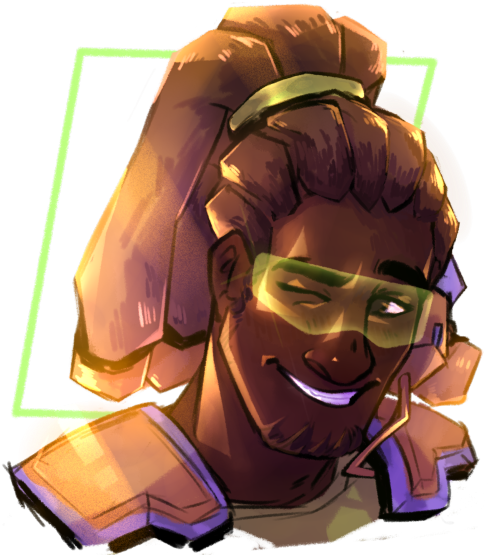 Vector Free Overwatch Genji Dva Mccree Pharah Reaper - Lucio Overwatch Aesthetic Page (500x564), Png Download