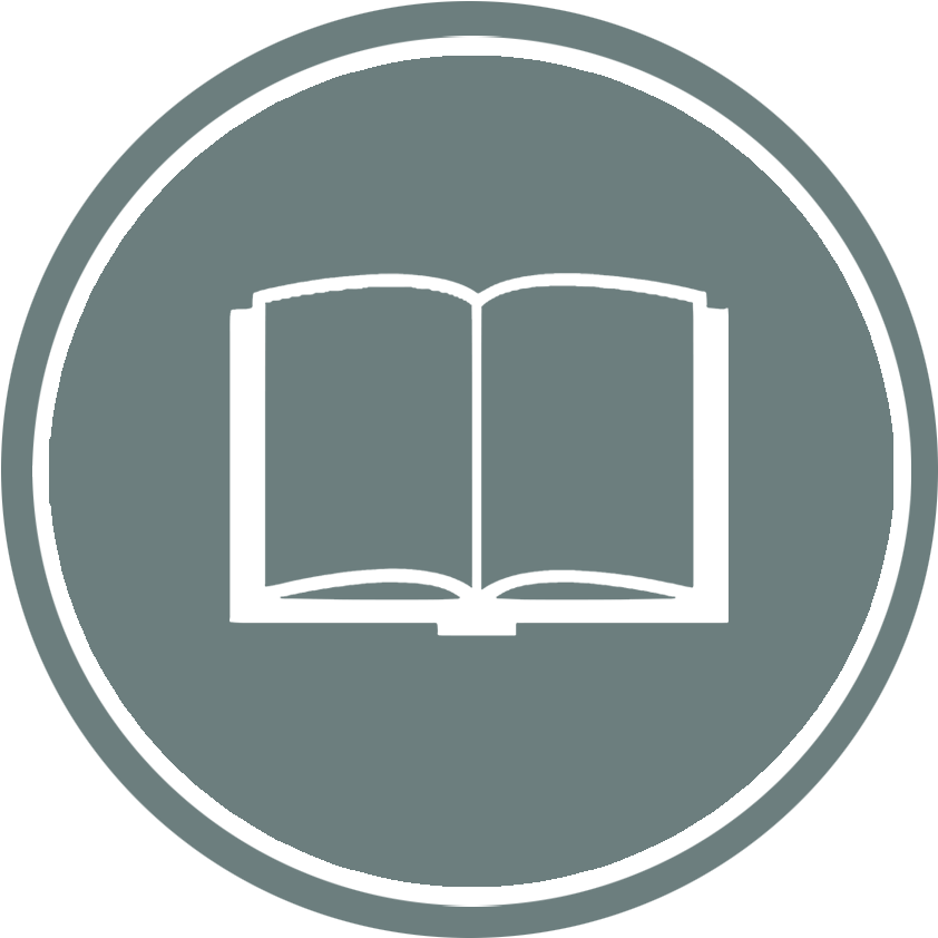 Books Icon - Book Icon Circle Png (904x910), Png Download