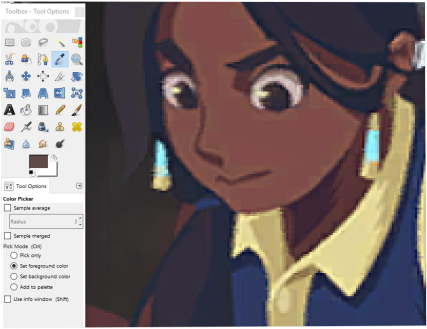 Image - Gimp (540x405), Png Download