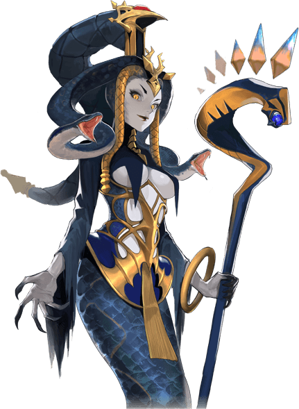 Discover Truly Amazing Art And Artworks From Artists - Girl Snake Character Design (431x589), Png Download