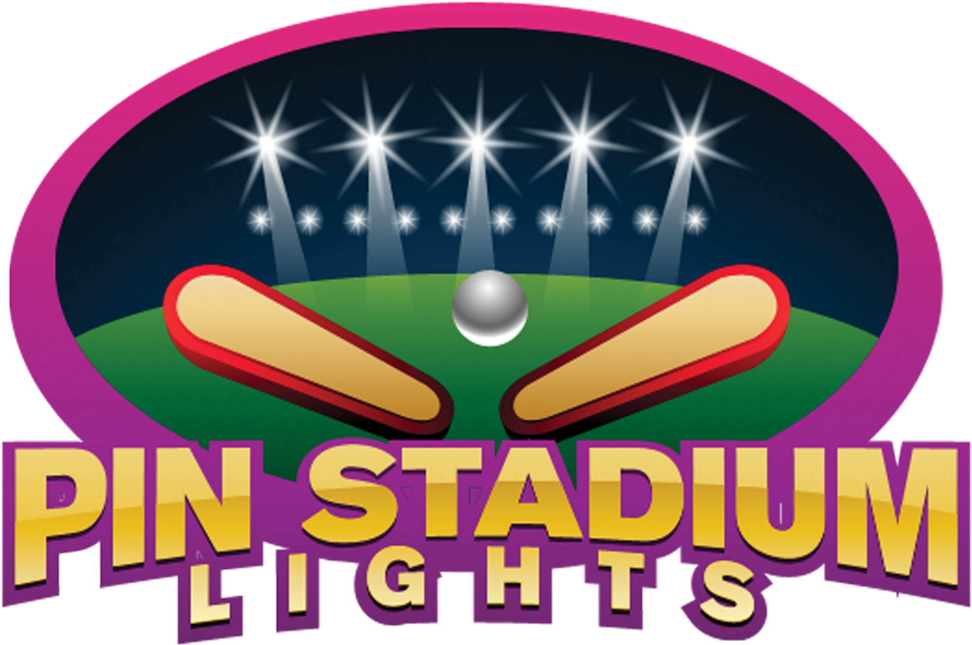 Pin Stadium Lights 77713 - Graphic Design (2048x1381), Png Download