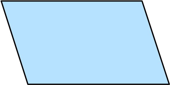 Parallelogram Are Quadrilaterals With Opposite Sides - Quadrilateral That Has 4 Sides Opposite Sides Equal (604x341), Png Download