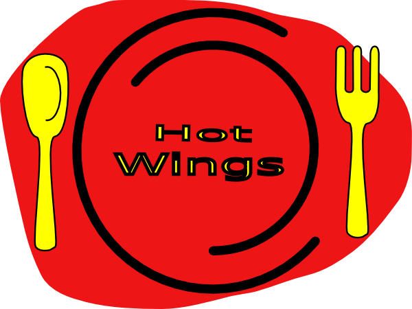 How To Set Use Hot Wings Clipart (600x450), Png Download