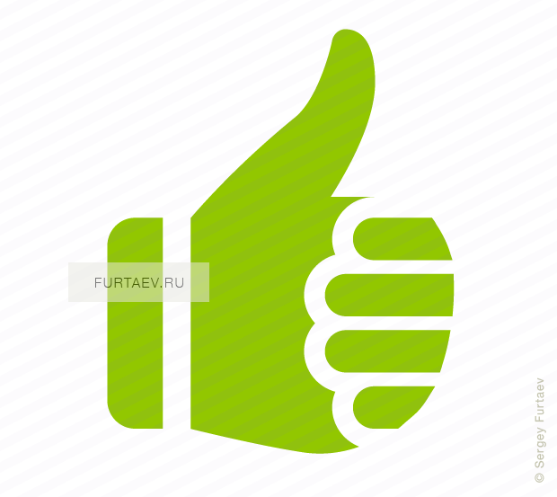 Vector Icon Of Thumbs-up Approval Hand Gesture - Thumbs Up Down Icon ...