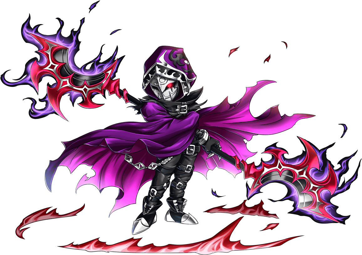Full - Brave Frontier Mysterious Knight Zeal (1174x834), Png Download