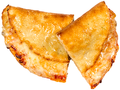 Cheese Flip Calzone At Johnny's Pizza House - Cheese (401x382), Png Download