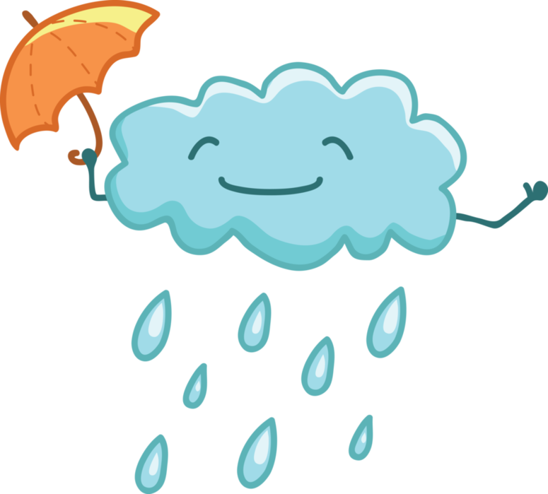 Lluvia Animada Png - Lluvia Clipart (775x699), Png Download