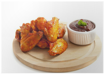 Buffalo Wing (400x400), Png Download