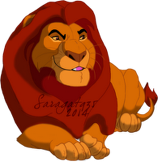 Photo - Mufasa Render (530x544), Png Download