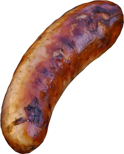 1/2 Onion Italian Sausage - Sausage Png Transparent (600x600), Png Download