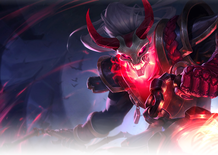 Thresh Guide Sp] Cách Lên Đồ Thresh Hổ Trợ Đường Dưới - Blood Moon Thresh (705x500), Png Download