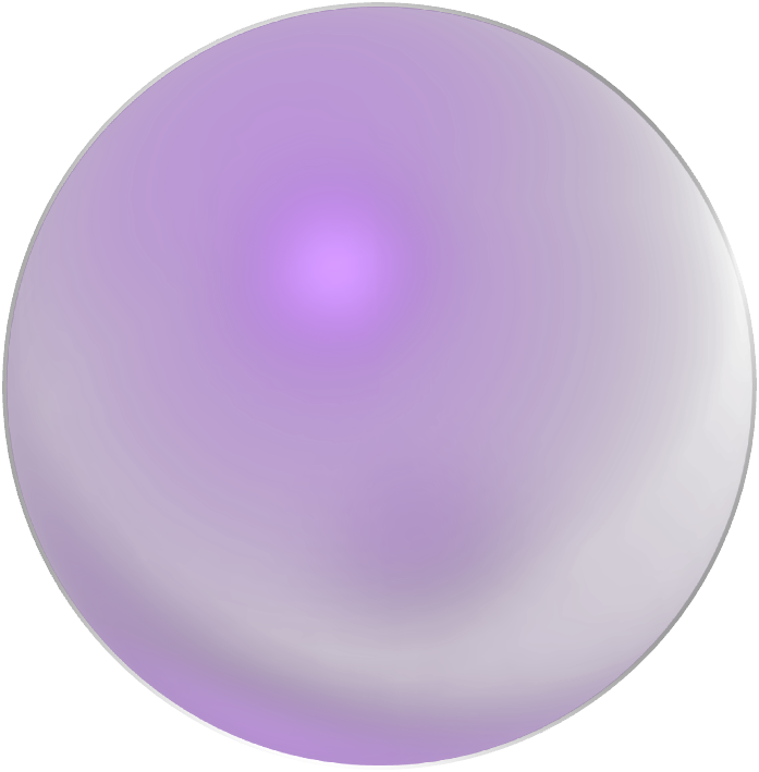Transparent Orb Purple Graphic Black And White Library - Circle (697x709), Png Download