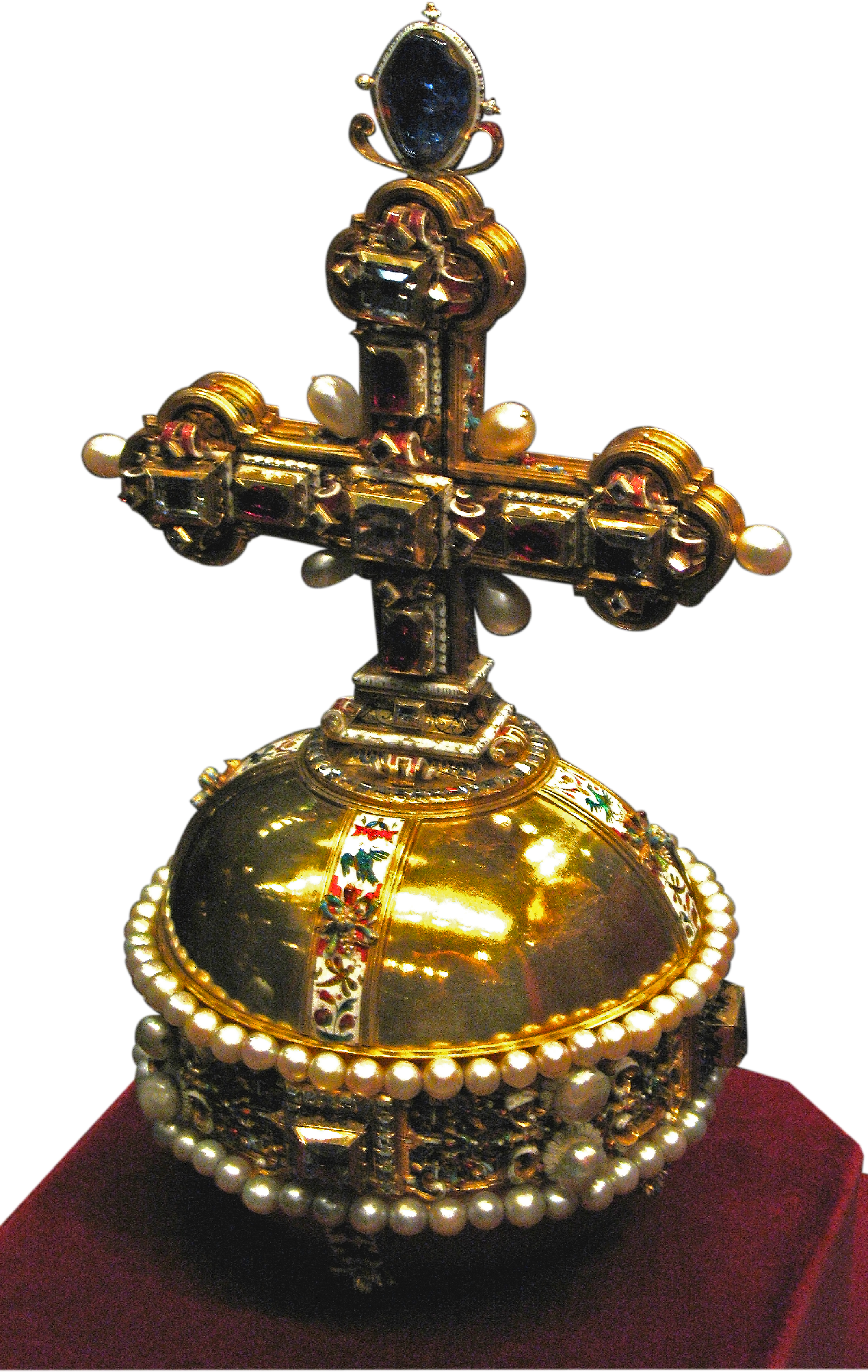 File - Wien - Schatzkammer - Orb - Imperial Orb Png (2136x3456), Png Download