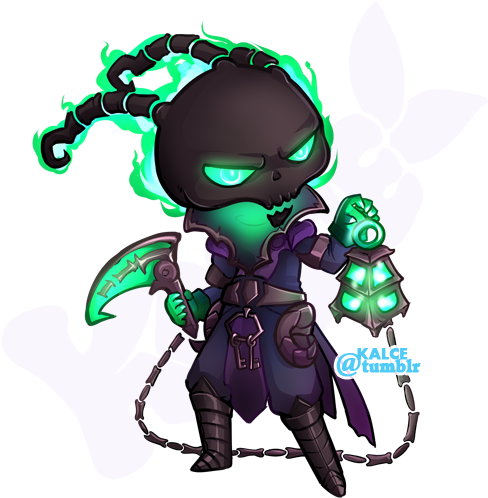 Behance Chibi-thresh - Chibi Thresh Transparent (500x500), Png Download