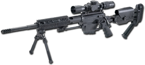 Nemesis Arms Valkyrie Bolt Action Ambidextrous Sniper - .224 Valkyrie Bolt Action (600x600), Png Download