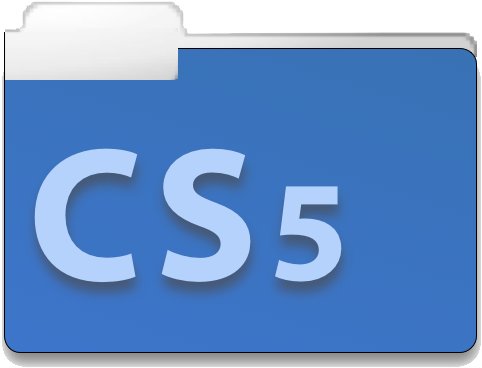 Folder Icons Adobe - Adobe Cs5 Folder Icon (520x407), Png Download
