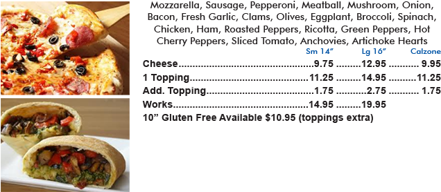 Pizza Toppings & Calzone Fillings - Pizza (665x297), Png Download