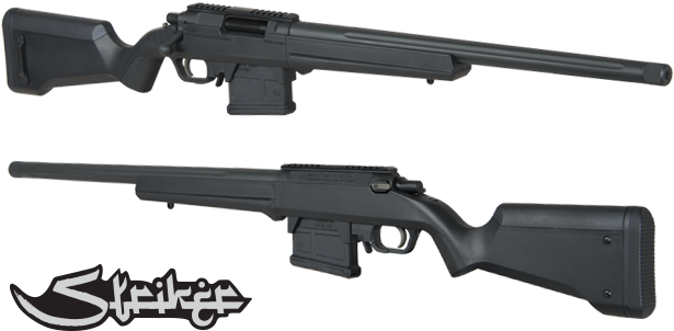 Ares Amoeba Striker Sniper Rifle - Francotirador Airsoft (631x403), Png Download