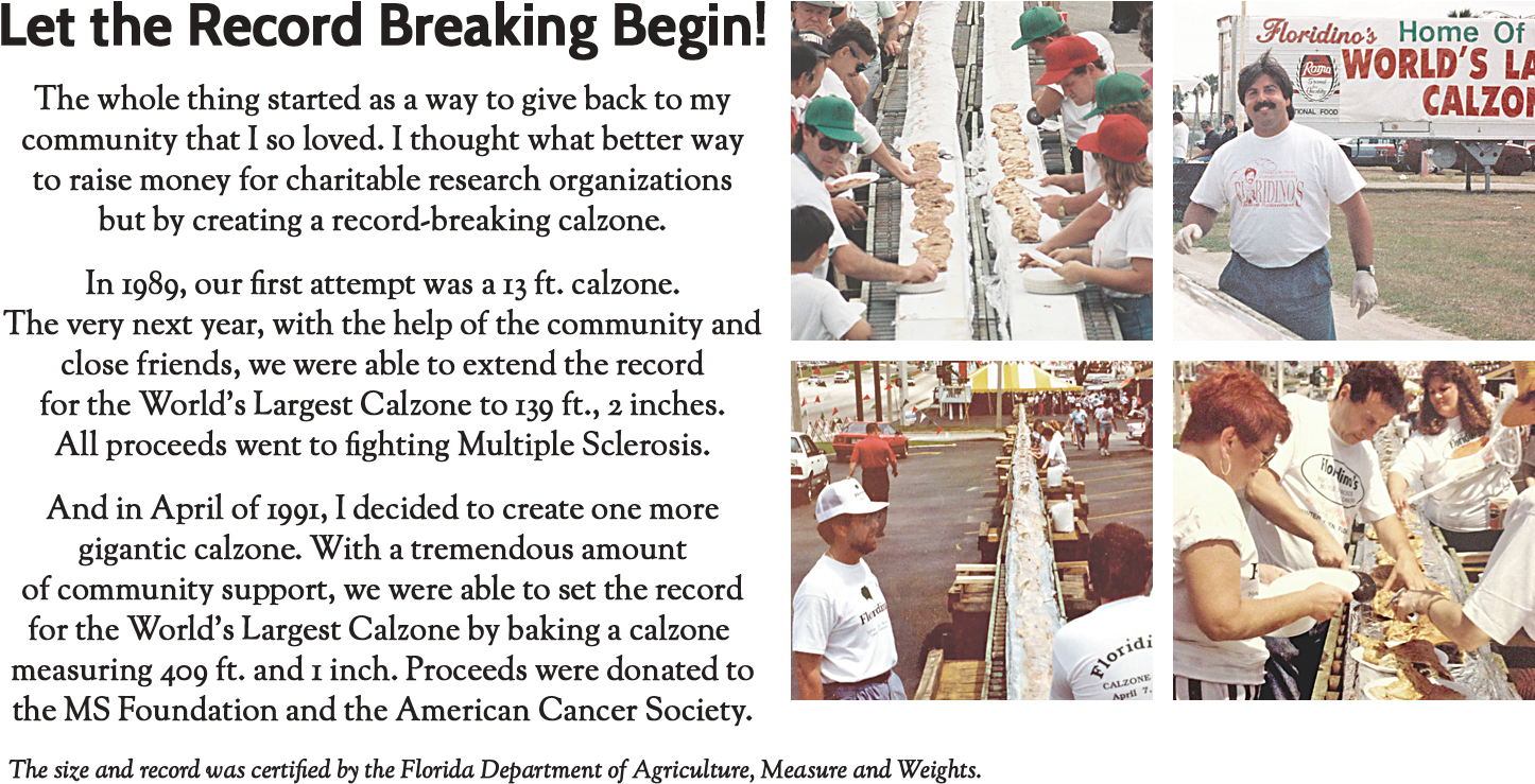 Floridinosweb Calzonerecord - Floridino's Italian Kitchen (1474x830), Png Download