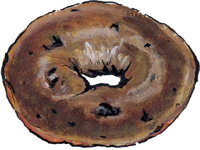 Amazin' Raisin - Doughnut (400x300), Png Download