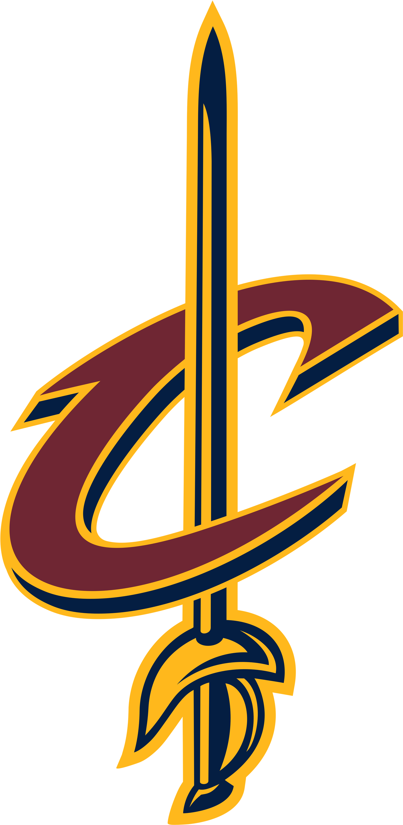 Cleveland Cavaliers Logo Transparent - Logo De Cleveland Cavaliers (2400x3000), Png Download
