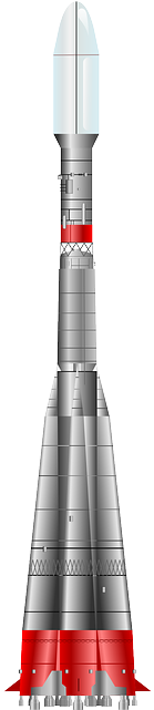 Soyuz, Rocket, Space Ship, Space Ravel, Russian, Soviet - Soyuz Rocket No Background (320x640), Png Download