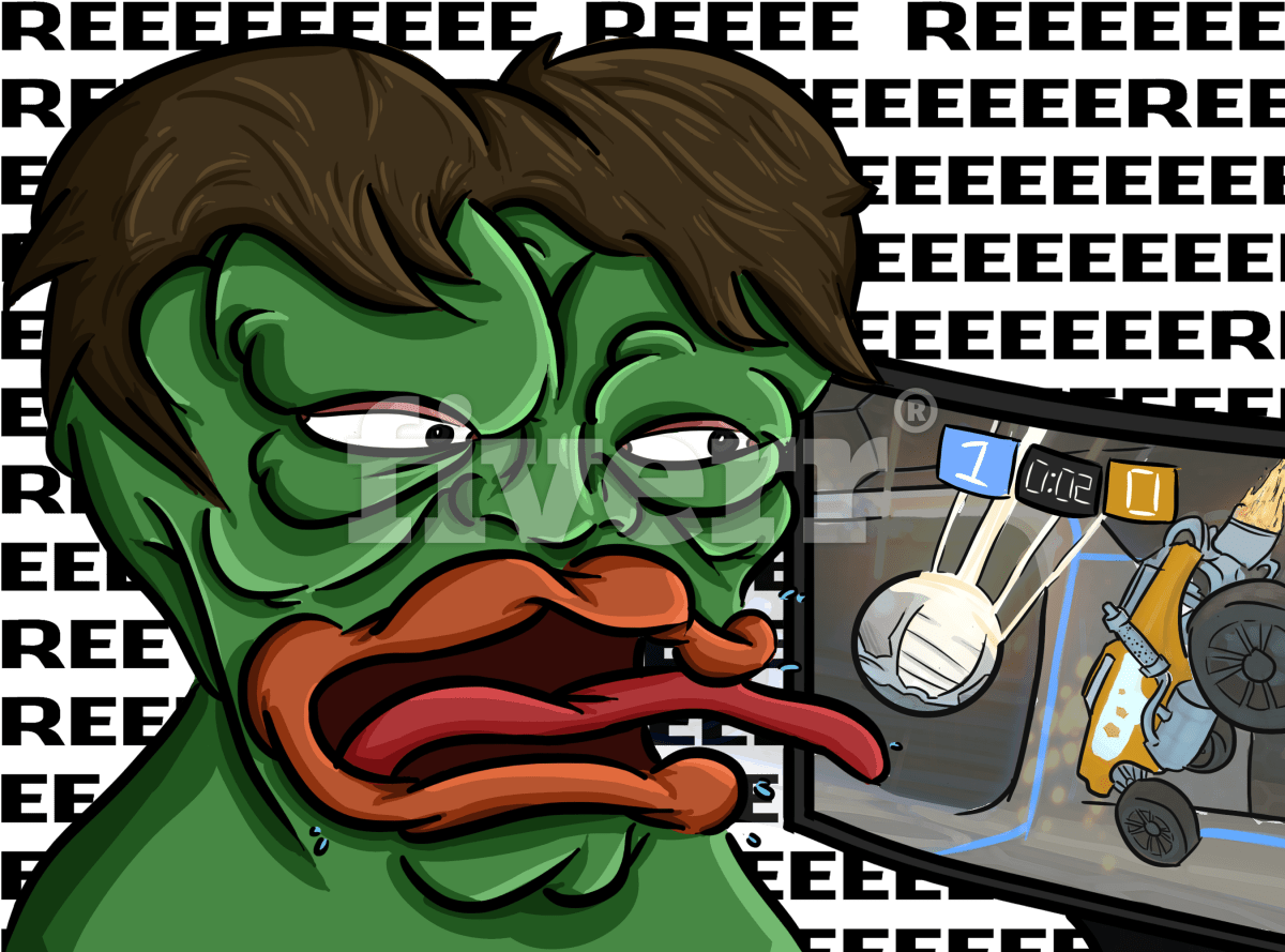 Draw A Custom Rare Pepe The Frog Dankboi Png Pepe The - Cartoon (1200x889), Png Download