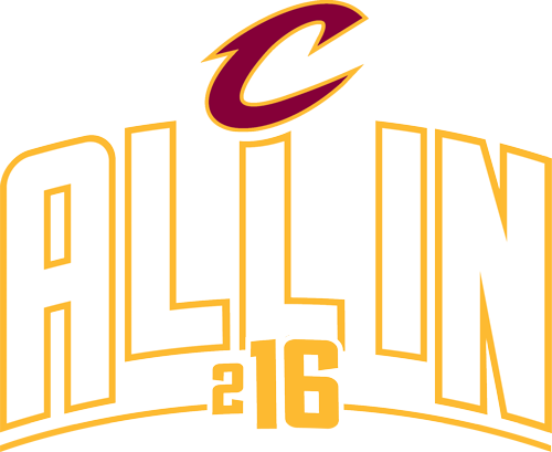 History Made, Cleveland Cavaliers 2016 Nba Champions - All In 2016 Cavs (500x409), Png Download