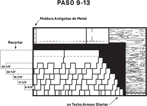 Instale Las Limatesas Y Cumbreras - Diagram (742x519), Png Download