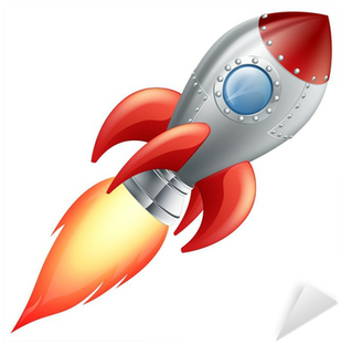 Rocket Ship (400x400), Png Download