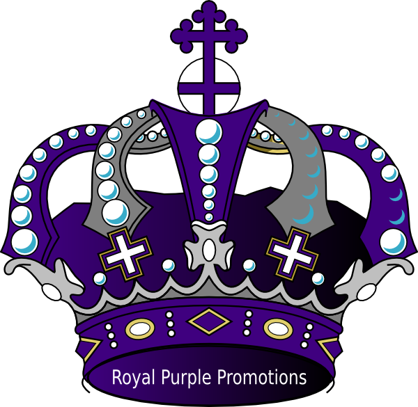 Crown Royal Clipart Purple Crown - Royal Purple Clipart (600x585), Png Download