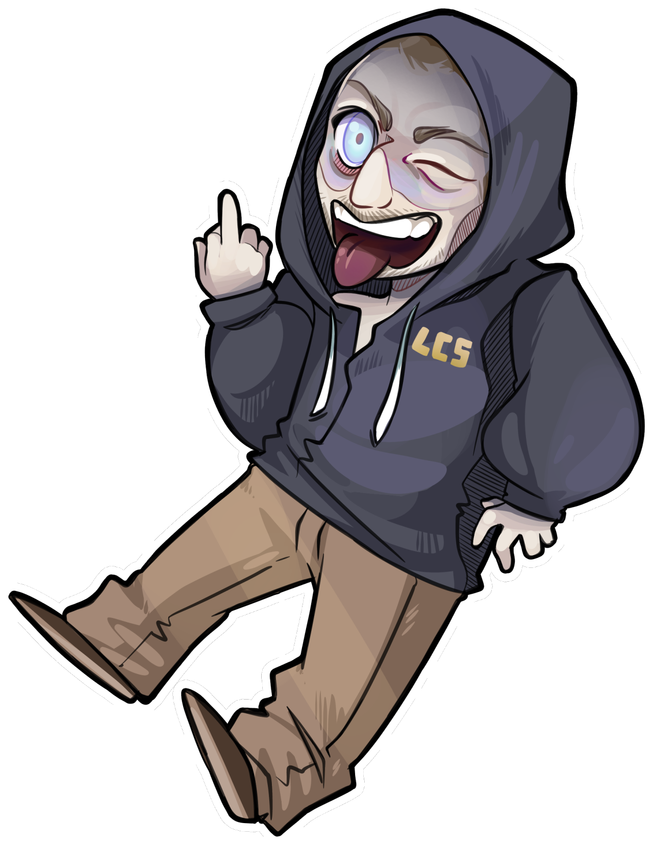 “lucas Baker ” Resident Evil 7 Biohazard, Resident - Resident Evil 7 Molded Chibi (1280x1656), Png Download