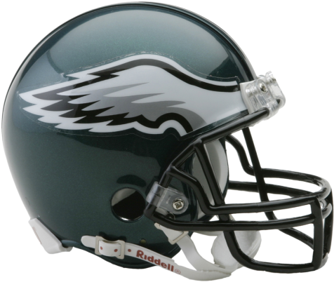 Philadelphia Eagles Nfl Mini Helmet - Eagles Helmet (505x490), Png Download