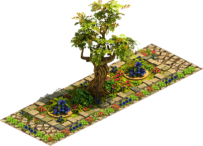 Humans Blue Flowers - Tree (409x295), Png Download