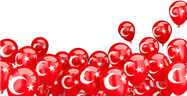 Illustration Of Flag Of Turkey - Bangladesh Flag Balloon Png (640x480), Png Download