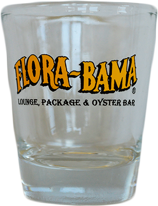 Flora-bama Clear Shot Glass - Shot Glass (500x500), Png Download
