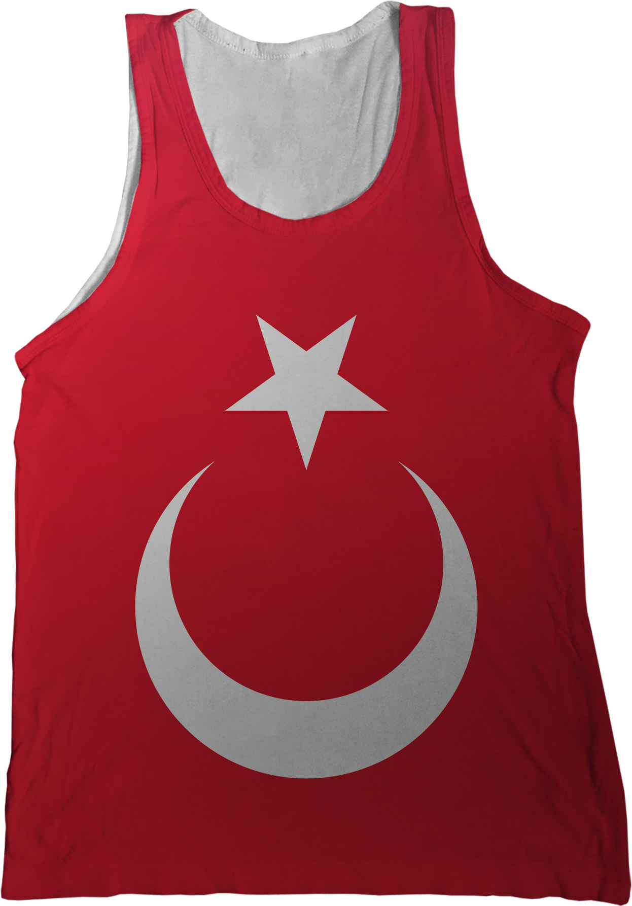 Turkey Flag Tank Top - Flag Of Turkey (1296x1786), Png Download