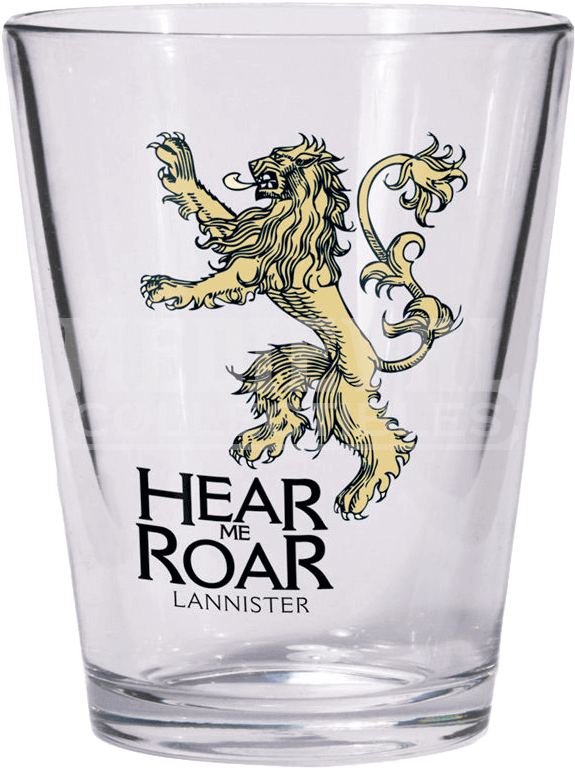 Game Of Thrones Lannister Shot Glass - Dark Horse Deluxe Game Of Thrones Shot Glass: Lannister (767x767), Png Download