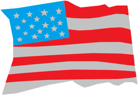 Flag Of The United States Computer Icons National Flag - Icon (489x340), Png Download